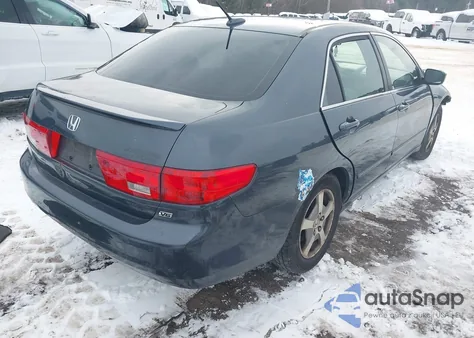 2005 Honda Accord Hybrid Ima из США, поврежденный, VIN JHMCN36405C005326